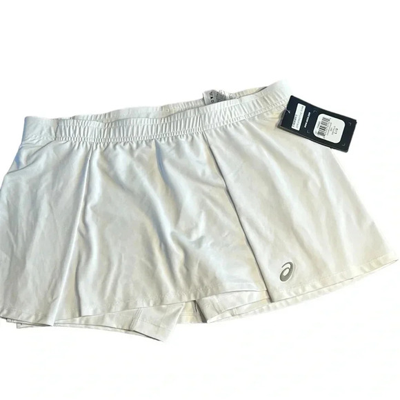 ASICS skort Y2K, retro, all White ,tennis style,activewear,sporty,feminine,NWT - Picture 2 of 16